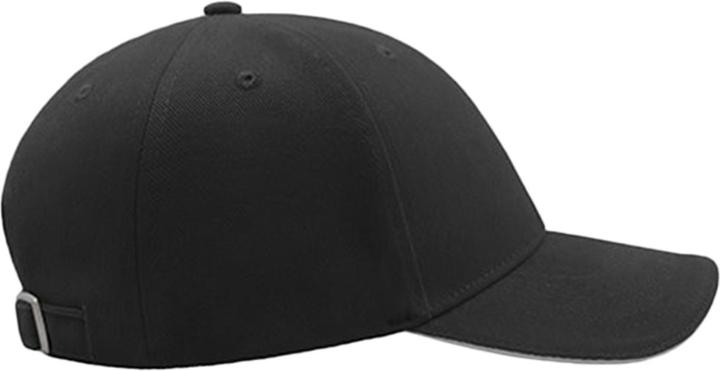 Image du produit Atlantis Casquette de baseball Liberty avec 6 panneaux en coton brossé (Taille unique)