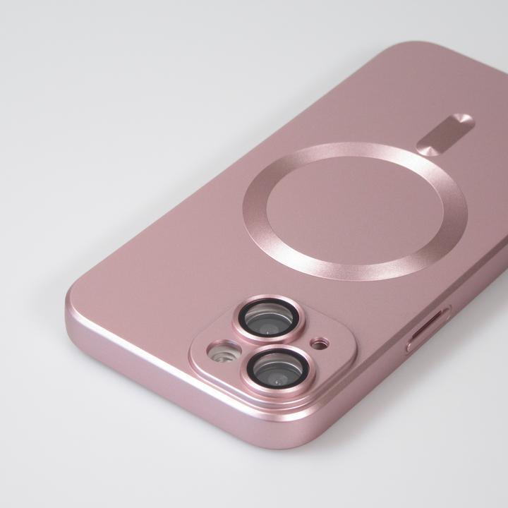 Produktbild PhoneLook Hülle Gummi weich mit Kameraschutzglas MagSafe (Apple iPhone 14)