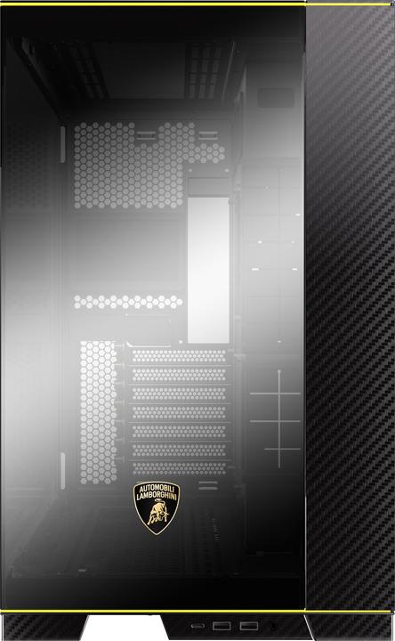 Actual product image Lian-Li O11D EVO RGB Automobili Lamborghini Edition - black (Mini-ITX, mATX, ATX, E-ATX)