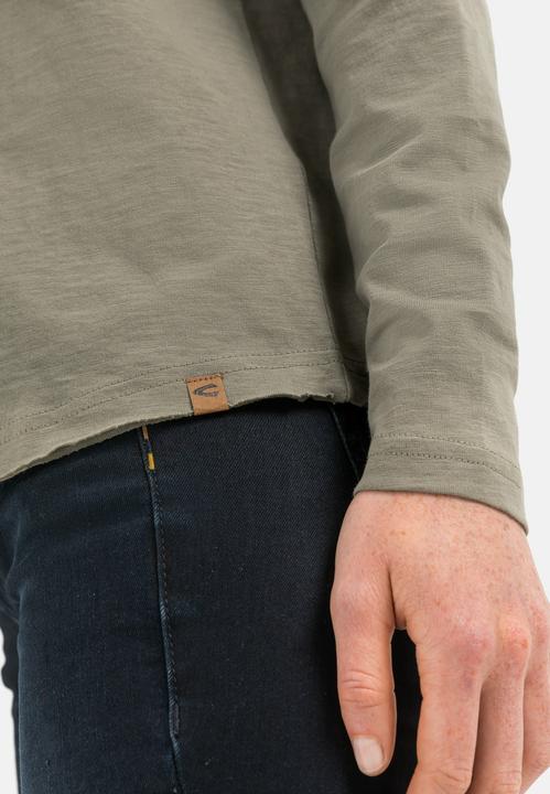 Image du produit Camel Active T-shirt à manches longues en pur coton (XS)