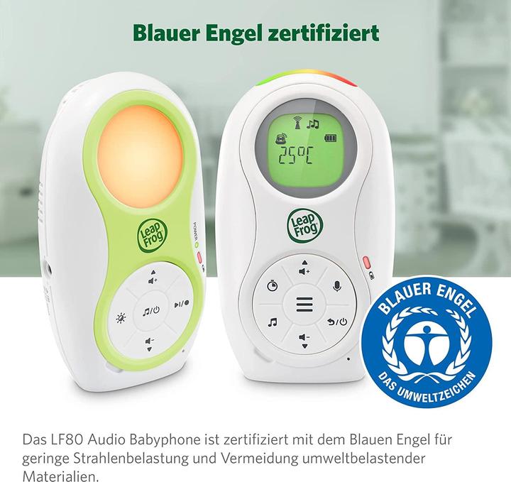 Actual product image Leapfrog LF80 Audio Baby Monitor (Baby Monitor Audio, 460 m)