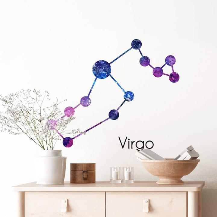 Actual product image Trenddeko Constellation Virgo - Virgo (50 x 42 cm)