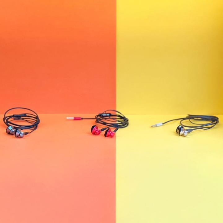 Produktbild Dudao Metal Wired Earbuds 3.5mm Mini Jack Gray (X2C-Gray) (Kabelgebunden)