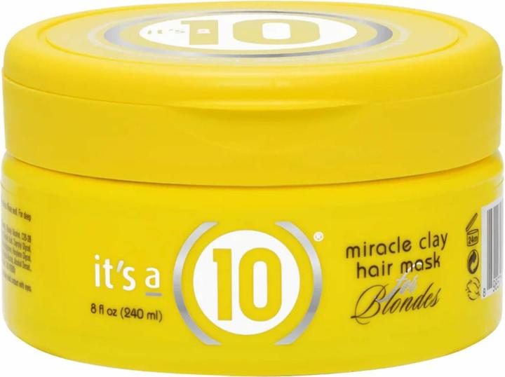 Produktbild Subrina Haircare Miracle Clay Hair Mask für Blondinen 8 fl. oz. (240 ml)