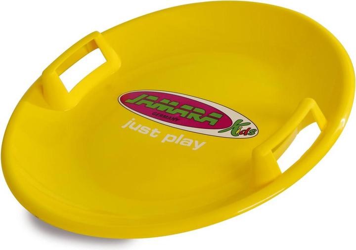 Actual product image Jamara 460370 - Plate sled - Yellow - Both sexes - 60 cm