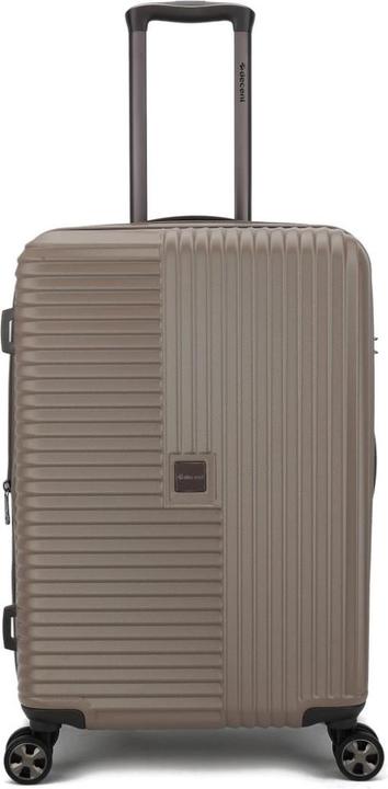 Produktbild Decent Tourister Mittelgrosser Koffer - 66 cm - 65/80 Liter - Erweiterbar - TSA Slot - Taupe (80 l)