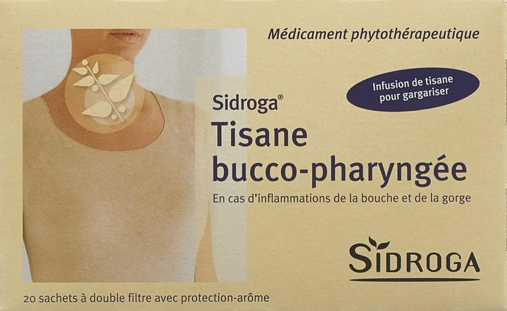 Actual product image Sidroga Throat and pharynx teas (97 g)