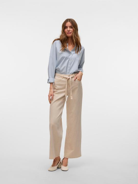 Produktbild Vero Moda VMKARLIE Mittlere Taille Weiter Beinschnitt Jeans Weit geschnitten (W26/L32)