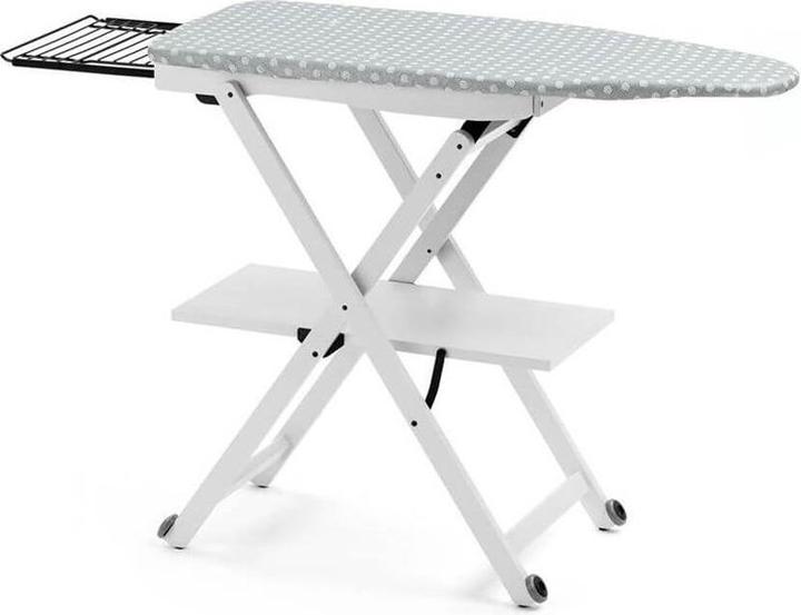 No Name ARREDAMENTI STIROCOMODO Bügelbrett - 135 x 45 cm Weiss (135 x 45 cm)