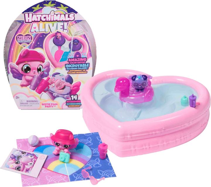 Hatchimals EGG COL Feature 2PK Bestie PoolParty GML