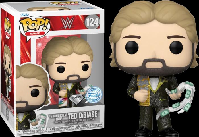 Actual product image Funko POP! "Million Dollar Man" Ted DiBiase Diamond Exclusive