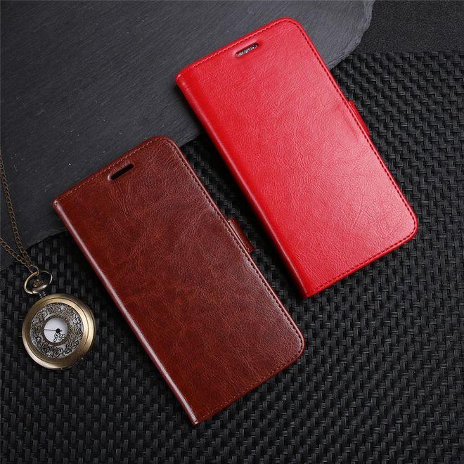 Immagine prodotto MU Classic Crazy Horse II Leather Leather Bookcover Series (Nokia 6.1 Plus)