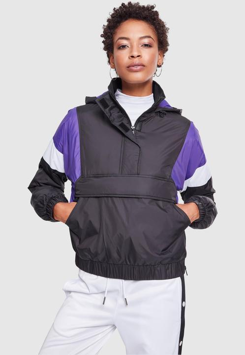 Urban Classics Ladies 3-Tone Padded Pull Over Jacket