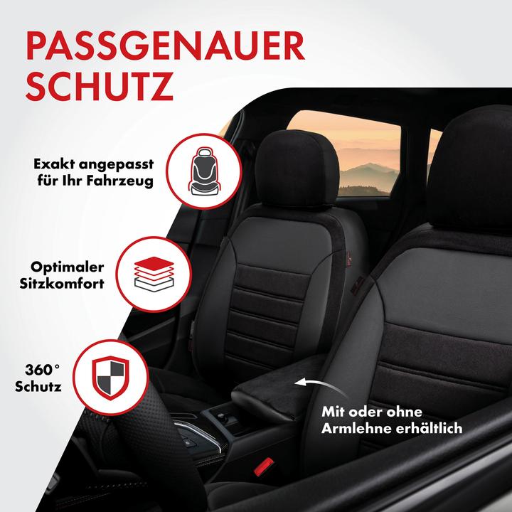 Produktbild Walser Sitzbezug für Hyundai ix35 (LM, EL, ELH) 08/2009-Heute, 2 Einzelsitzbezüge