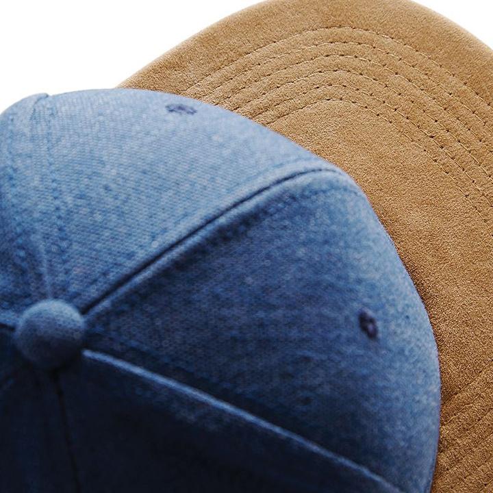 Immagine prodotto Beechfield Cappello snapback con visiera in pelle scamosciata Art (Taglia unica)