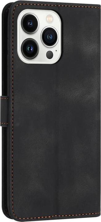 Actual product image Cover-Discount iPhone 16 Pro Max - Suede look case in vintage design (Apple iPhone 16 Pro Max)