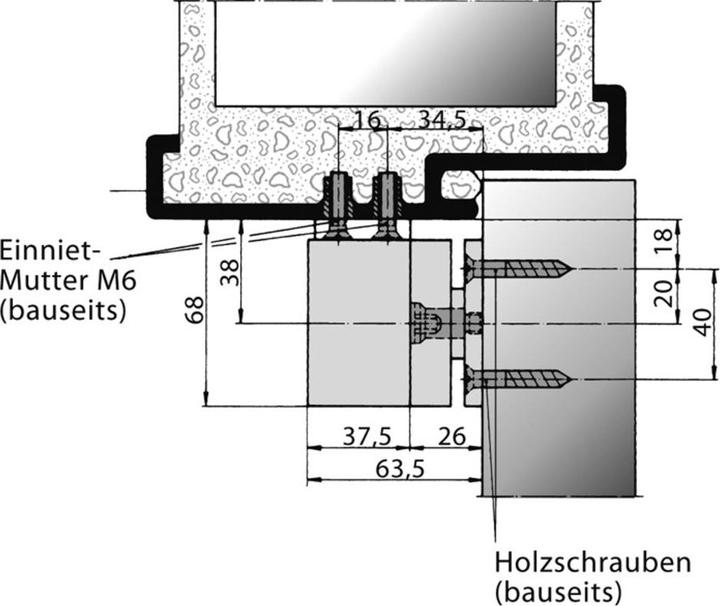 Produktbild effeff Flächenhaftmagnete « » 828-44