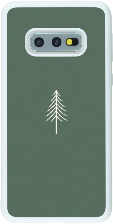 Produktbild PhoneLook Hülle Silikon weiss Christmas 22 minimalist tree (Samsung Galaxy S10e)