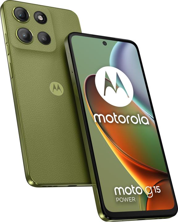 Image du produit Motorola Moto G15 Puissance (256 Go, Green, 6.72", Double SIM, 50 Mpx, 4G)