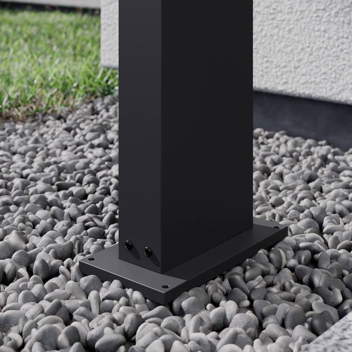 Produktbild Arcchio Yolena Aussen Garten Leuchte H60 Dark Grey/White (1700 lm, IP65)