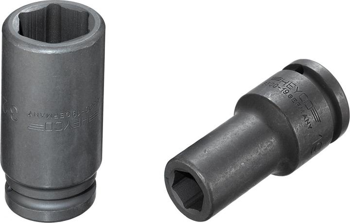 Actual product image HEYCO IMPACT sockets, extra long, 1/2" 17 mm (17 mm)