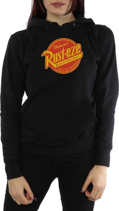 Cars Womens/Ladies Rust-Eze Logo Heather Hoodie