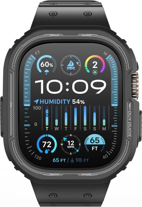 Immagine prodotto Dux Ducis Cinturino OA per Apple Watch 38mm/40mm/41mm - Nero (38 mm, 40 mm, 41 mm, Silicone, Apple Watch Series 2, Apple Watch Series 1, Apple Watch Series 3, Apple Watch Serie 4, Apple Watch Serie 5, Apple Watch Serie 6, Apple Watch Series 7, Apple Watch Series 8, Apple Watch Series 9, Apple Watch SE)