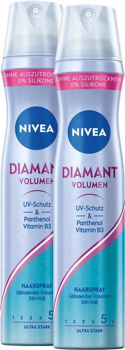 Produktbild NIVEA Diamant Volumen Haarspray DUO (500 ml)