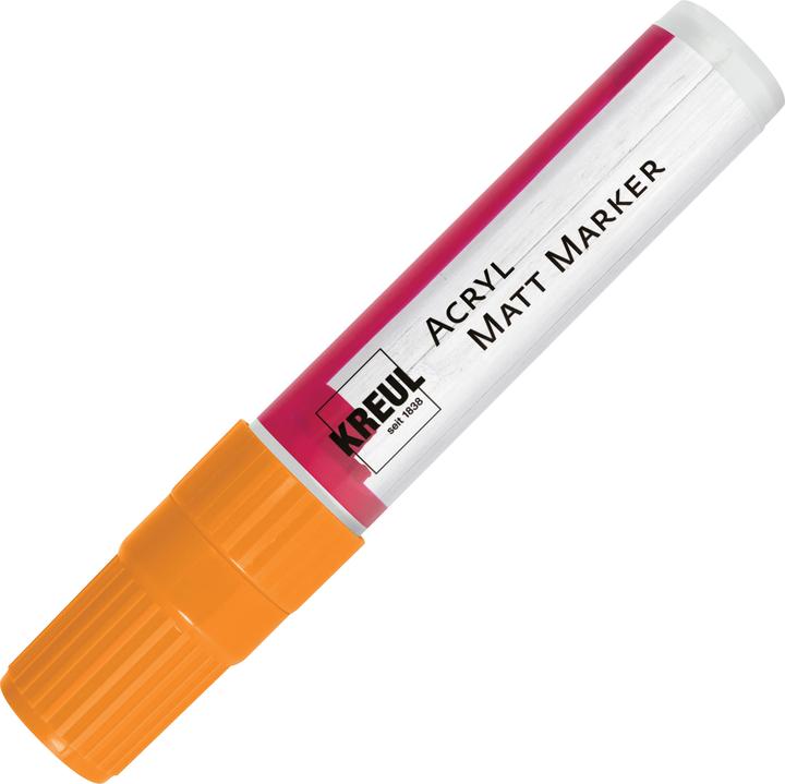 Actual product image Kreul Acrylic Matt Marker XXL (Orange, 15 mm)