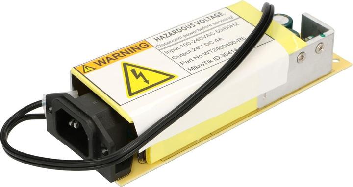 Immagine prodotto MikroTik ALIMENTATORE 24V 4A PER LE SERIE CCR1016 E CCR1036