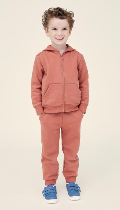 Produktbild Domyos Kapuzenjacke Babys/Kleinkinder - terrakotta (86, 85 C)