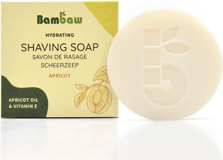 Image du produit Bam Baw savon de rasage apricot solide (1000 ml, Savon à raser)