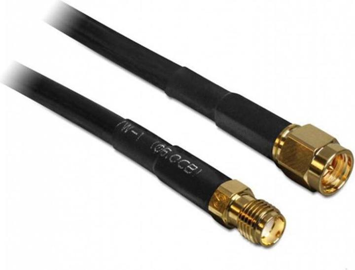 Delock Cavo antenna SMA maschio a SMA femmina 5 metri (0.86 dB, Cavi antenna)