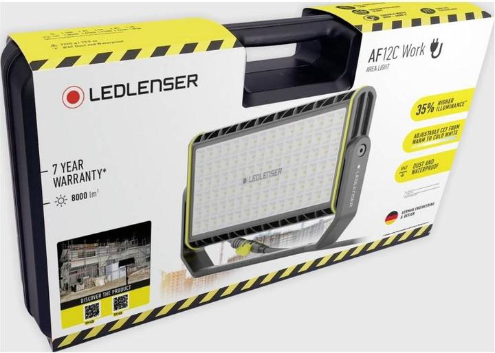 Productafbeelding Ledlenser 502914 AF12C Werk-LED werklamp op netvoeding 850 lm, 4500 lm (8000 lm)