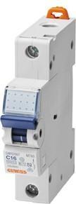 Actual product image Gewiss GEWI GW92614 Miniature circuit-breaker (MCB) C-13A 10 kA 1-pole 1HP