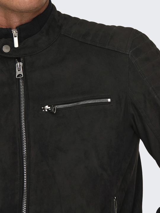 Produktbild Only & Sons Onsgus Faux Suede Racer Jacket Otw Noos (XL)