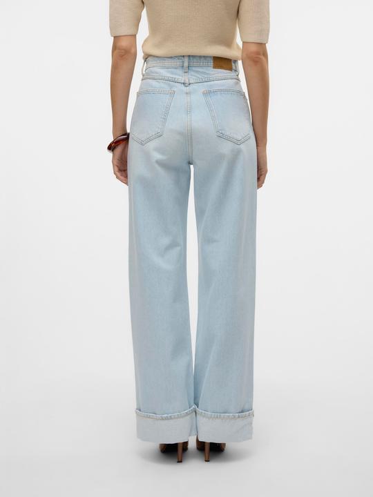 Actual product image Vero Moda VMKATHY Super High Rise Weiter Beinschnitt Jeans Weit geschnitten (W26/L32)