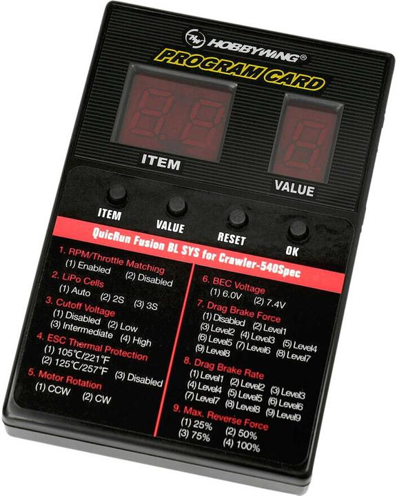 Produktbild Hobbywing Quicrun Fusion Combo