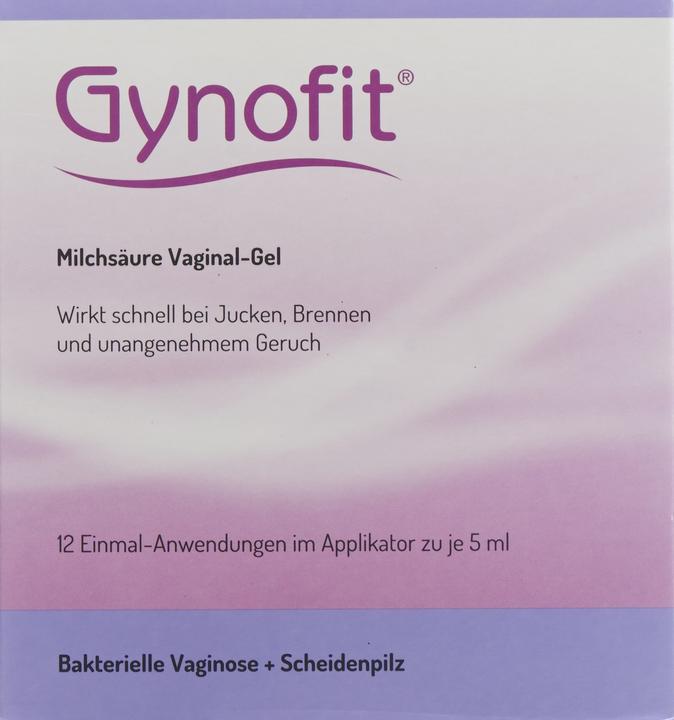 Actual product image Gynofit Lactic acid vaginal gel (60 ml, Intimate gel)