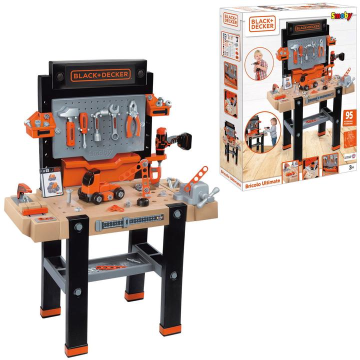 Produktbild Smoby Black & Decker Werkbank Super Center