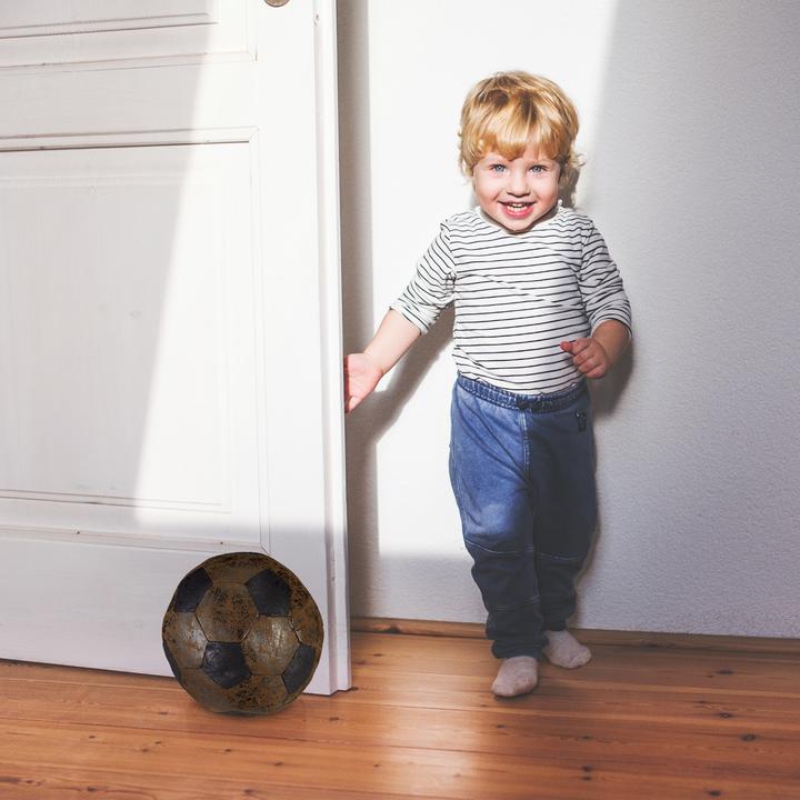 Actual product image Relaxdays Doorstop soccer (20 x 20 x 20 cm)