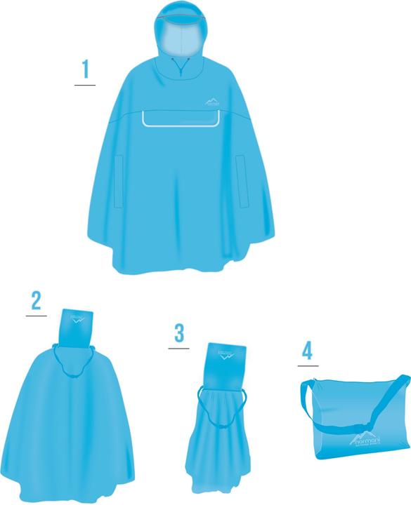 Produktbild Normani Regenponcho Cherrapunji - 9213 (XL)