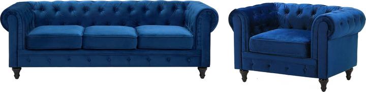 Actual product image Beliani Chesterfield (Sofa landscape)