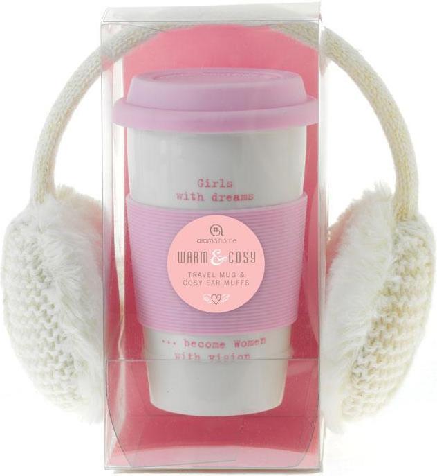Immagine prodotto Aroma Home Tazza con paraorecchie, crema (0.30 l)