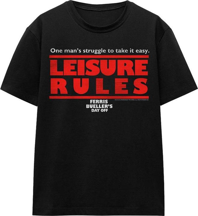Produktbild Ferris Bueller´s Day Off Ferris Bueller's Day Off Leisure Rules TShirt (S)