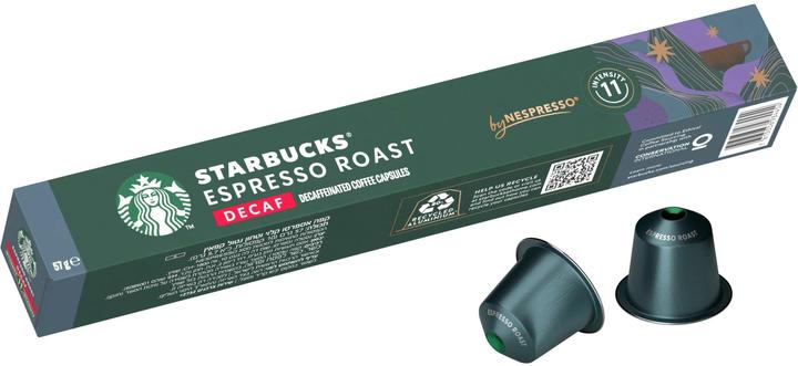 Immagine prodotto Starbucks Capsule di caffè Decaf Espresso Roast 12 x 10 pezzi (120 x Porta.)