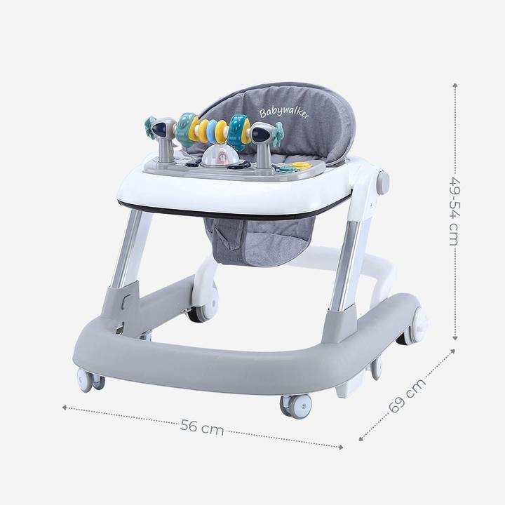 Image du produit Hermex Chariot de marche Baby Walker Chariot de marche sans marche Aide à la marche pour les jeunes enfants