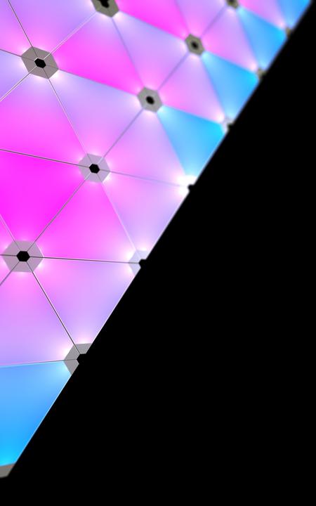 Actual product image Nanoleaf Aurora Extension Set (100 lm)
