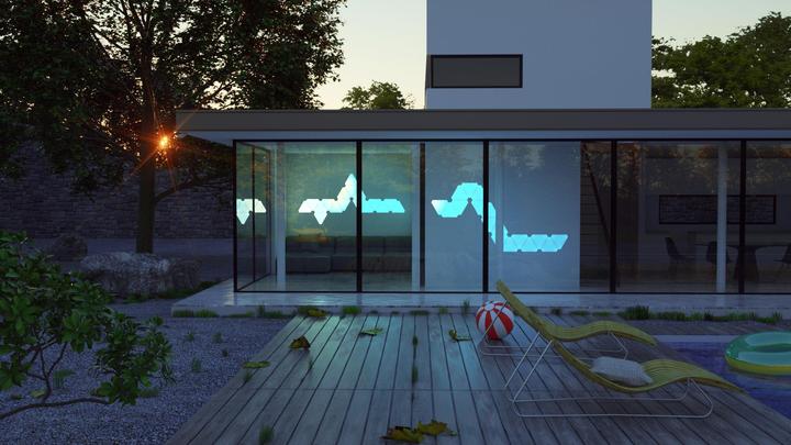 Actual product image Nanoleaf Aurora Extension Set (100 lm)
