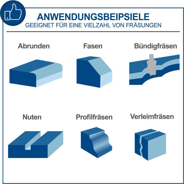 Produktbild Scheppach HF50 Fräsmaschine